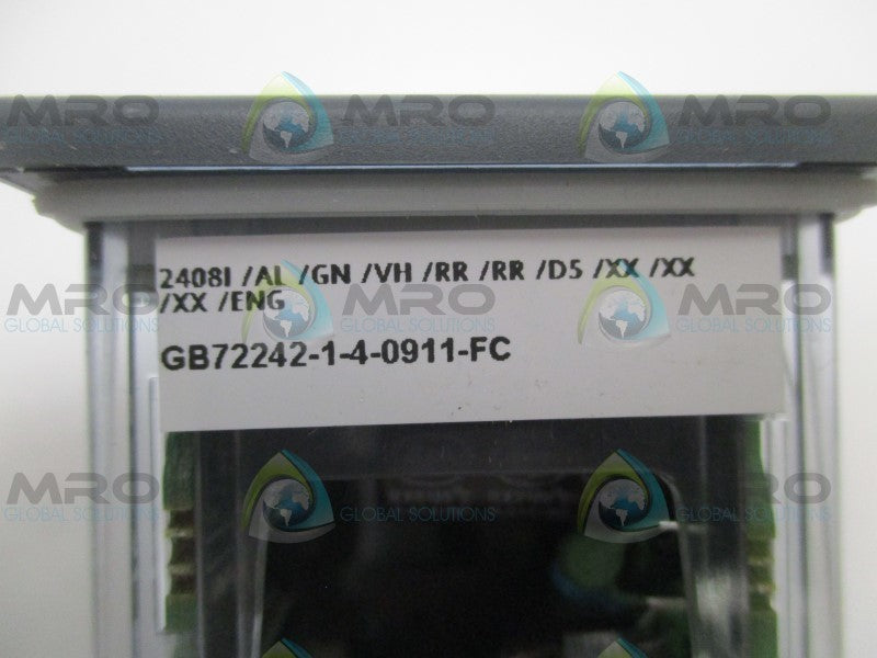 EUROTHERM 2408I/AL/GN/VH/RR/RR/D5 TEMPERATURE CONTROLLER (AS PICTURED)  UNMP