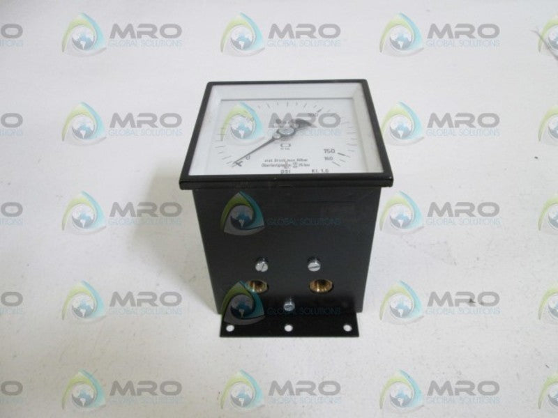 WIKA GAUGE  160PSI 714.11.096X096 NSMP