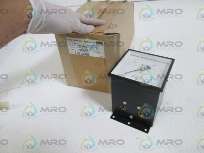 WIKA GAUGE  160PSI 714.11.096X096 NSMP
