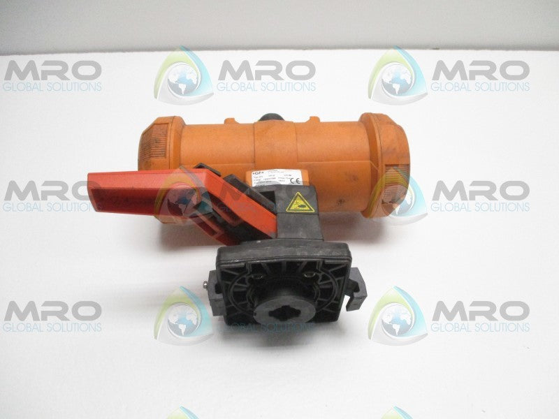 GEORGE FISCHER 198150131 199231068 PNEUMATIC ACTUATOR BALL VALVE  UNMP