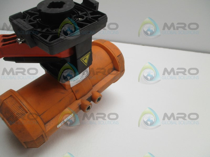 GEORGE FISCHER 198150131 199231068 PNEUMATIC ACTUATOR BALL VALVE  UNMP