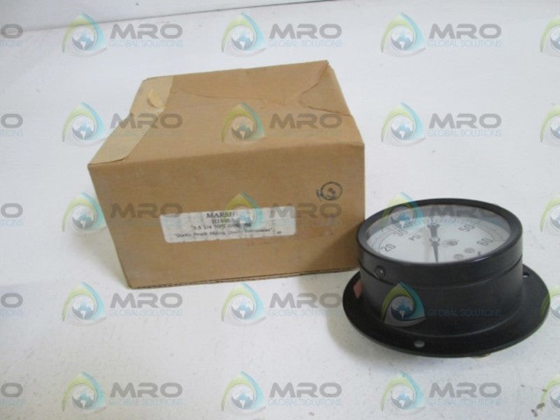 MARSH GAUGE 3.5" 1/4"NPT 0/60PSI H1846 NSMP