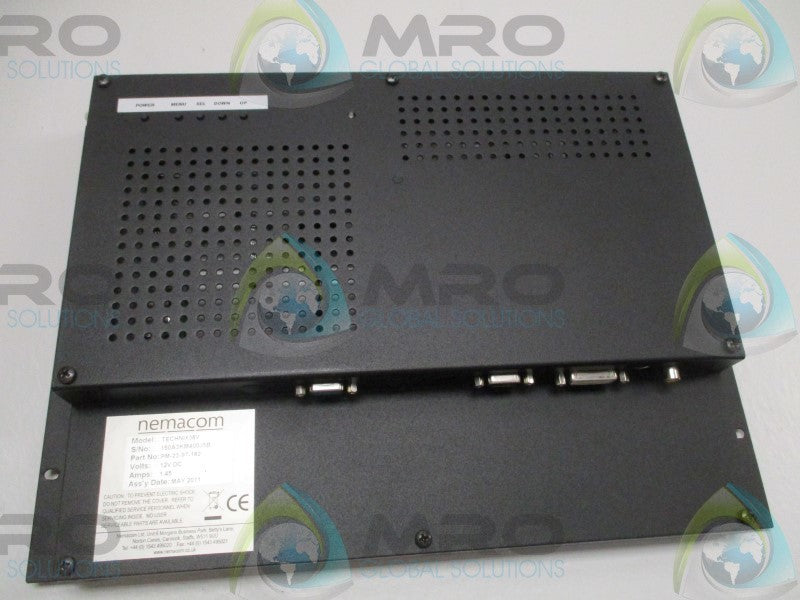 NEMACON TECHNIX38V PM-23-97-182 TOUCH SCREEN DISPLAY  NSMP