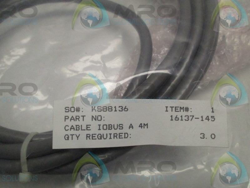 SIEMENS MOORE 16137-145 IOBUS CABLE CONNECTOR  NSNP
