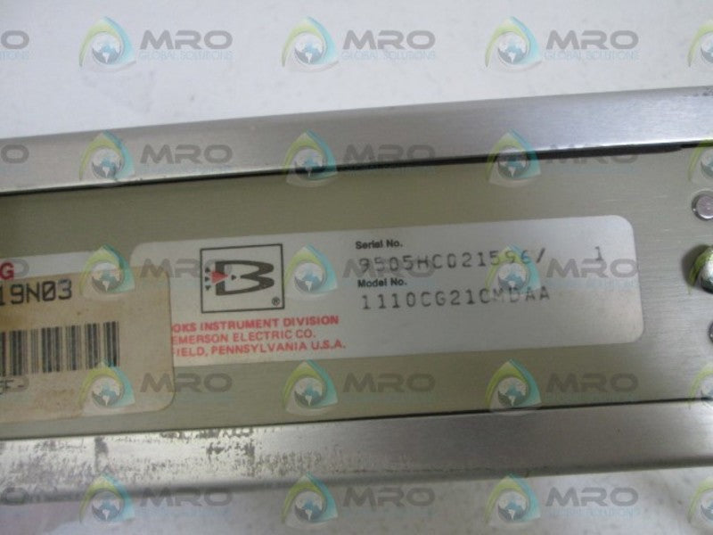 BROOKS FLOW METER 1110CG21CMDAA  UNMP