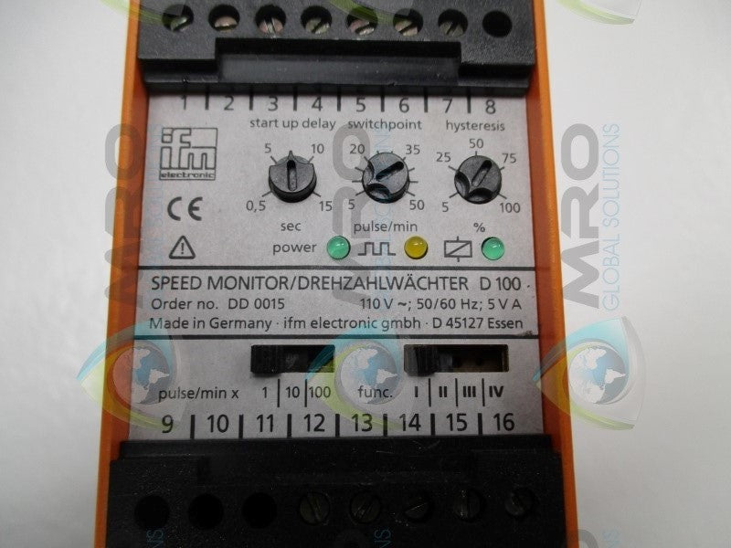 IFM EFECTOR DD0015  UNMP