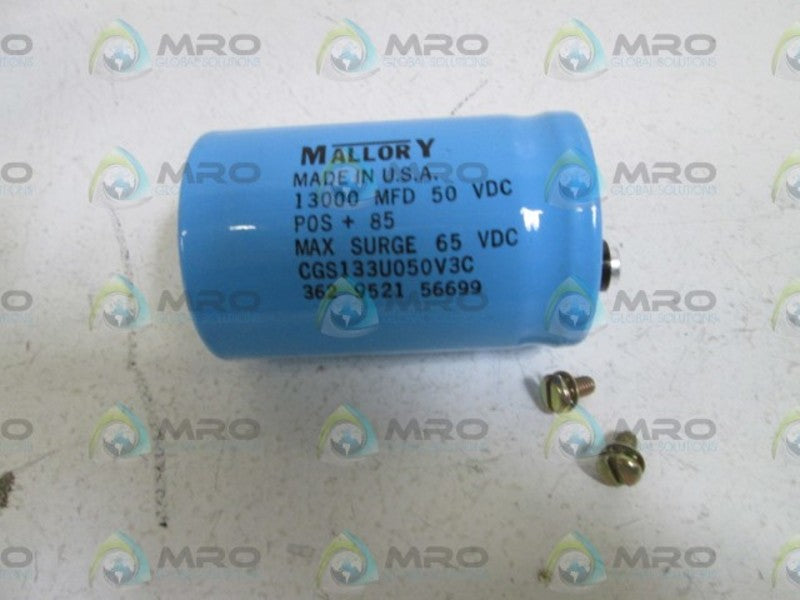 MALLORY CAPACITOR CGS133U050V3C NSMP