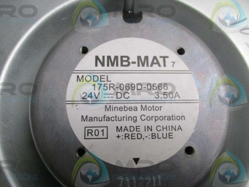 NMB-MAT 175R-069D-0566 INVERTER FAN 24VDC  NSNP