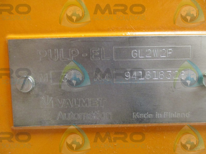 VALMET AUTOMATION PULP-ELGL2W2P CONSISTENCY TRANSMITTER  NSNP