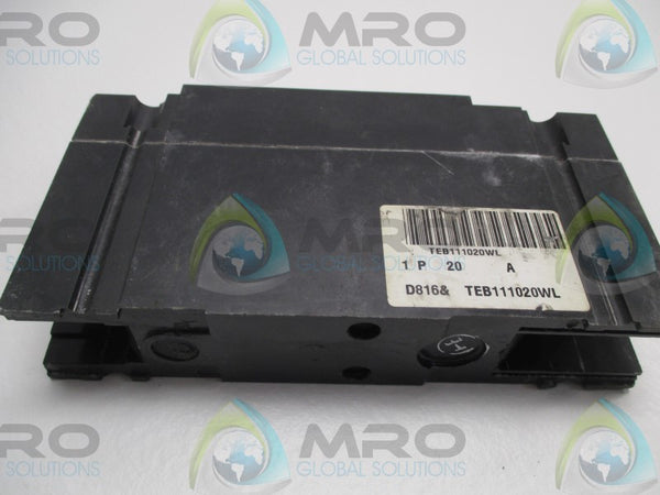GENERAL ELECTRIC TEB111020 CIRCUIT BREAKER 20A  NSNP