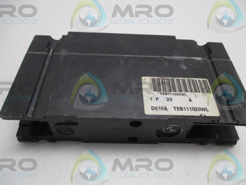 GENERAL ELECTRIC TEB111020 CIRCUIT BREAKER 20A  NSNP