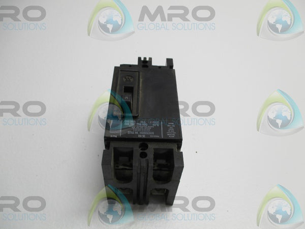 WESTINGHOUSE EHB2015 CIRCUIT BREAKER 15A (AS PICTURED)  UNMP