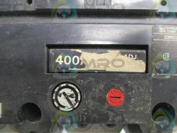 GENERAL ELECTRIC TJK436F400 CIRCUIT BREAKER 400A (AS PICTURED)  UNMP
