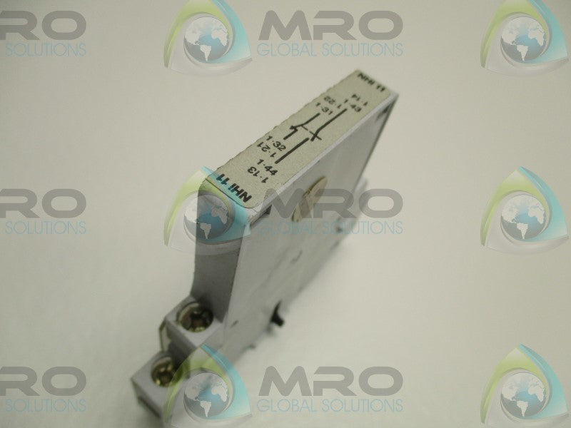 KLOCKNER MOELLER NHi11 AUXILIARY SWITCH (AS PICTURED)  UNMP