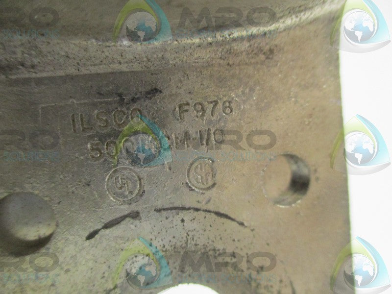 ILSCO F976 500MCM-I/0 POWER PANEL LUG (AS PICTURED)  UNMP
