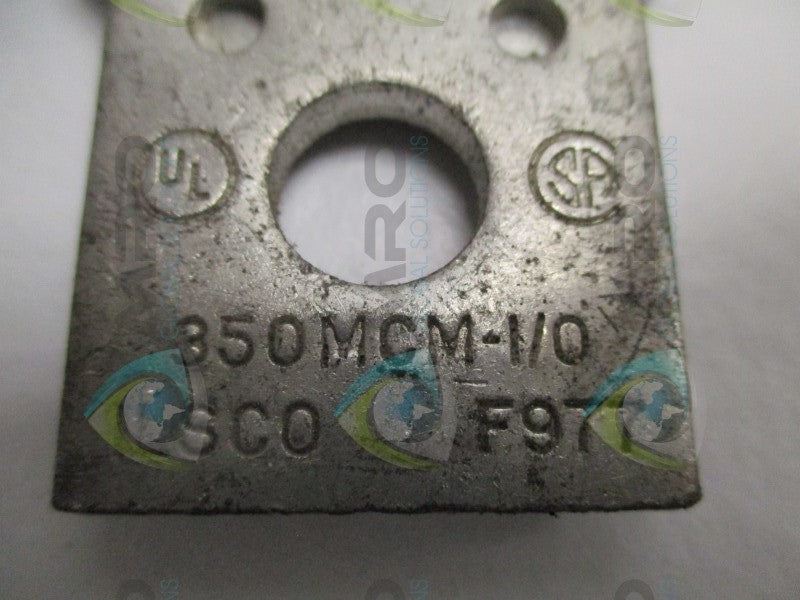 ILSCO F977 350MCM-I/0 LUG (AS PICTURED)  UNMP