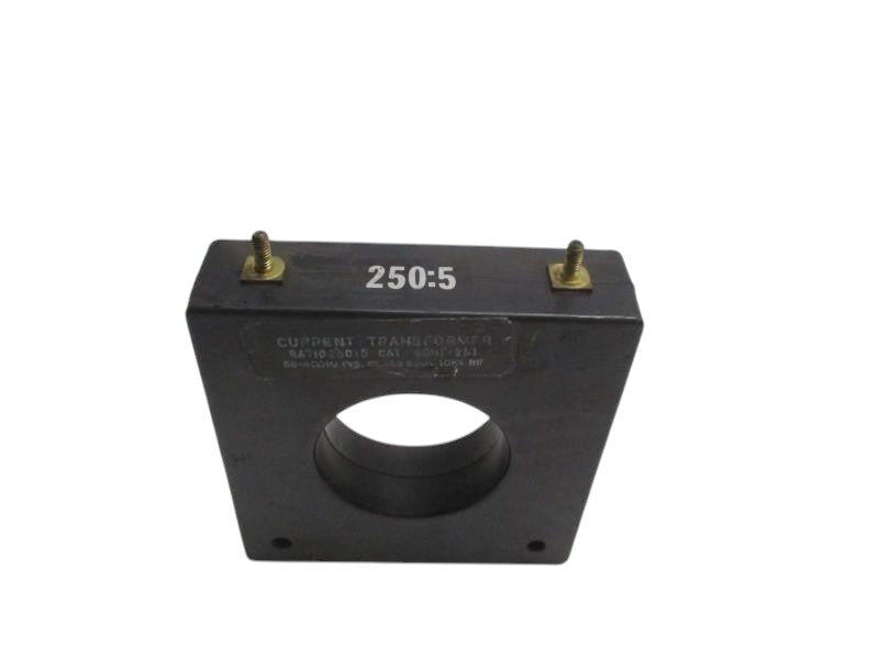 DYNAMETRON 6SHT-251 CURRENT TRANSFORMER RATIO 250:5  UNMP
