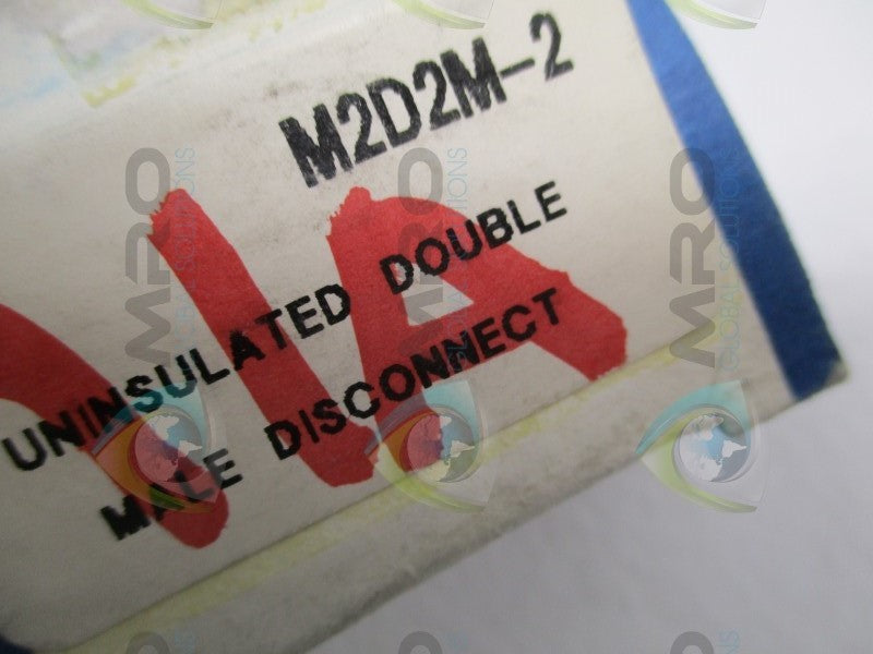 THOMAS & BETTS M2D2M-2 UNINSULATED DOUBLE MALE DISCONNECT  NSNP