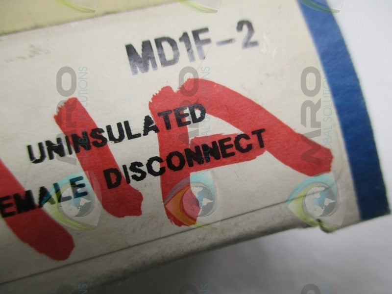 THOMAS & BETTS MD1F-2 UNINSULATED FEMALE DISCONNECT  NSNP