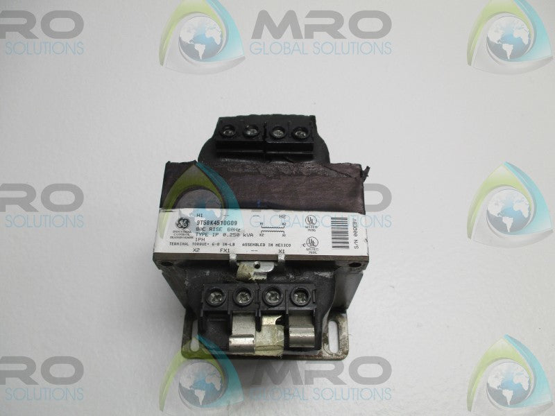 GENERAL ELECTRIC 9T58K4510G09   UNMP