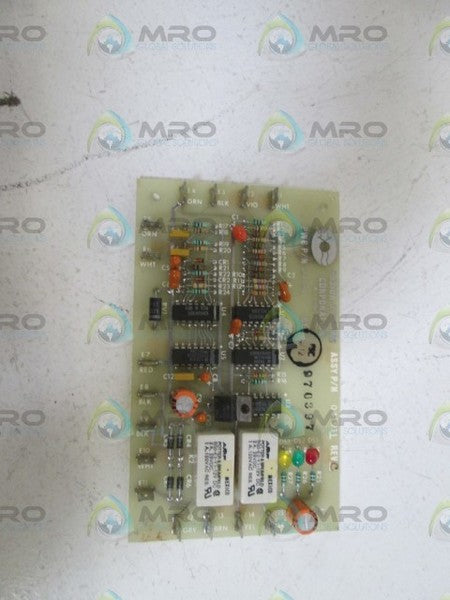 FUSION SYSTEMS CORPORATION CONTROL BOARD 041911 REV. C UNMP