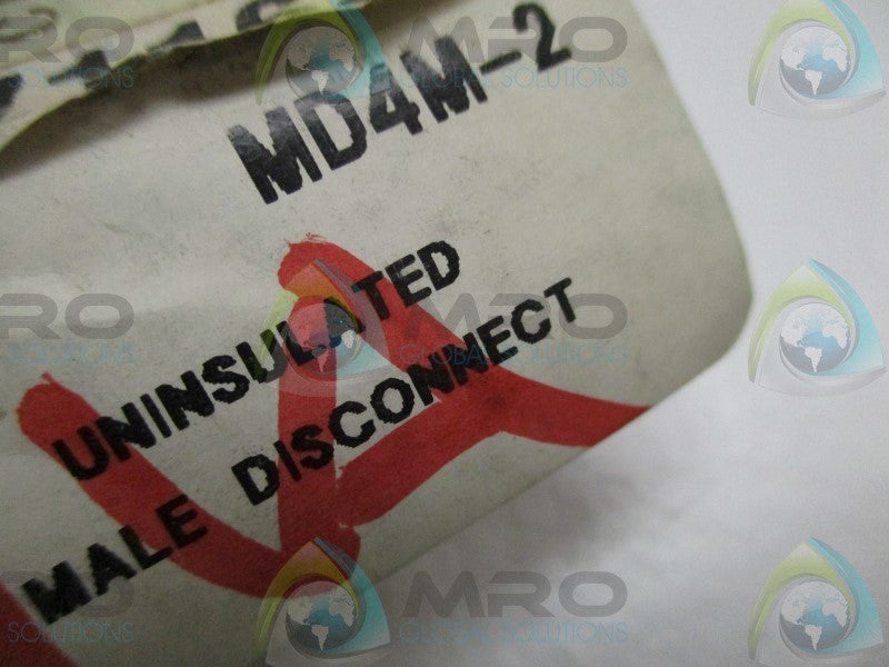 THOMAS & BETTS MD4M-2 UNINSULATED MALE DISCONNECT  NSNP