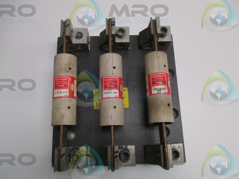 BUSS R60200-3CR FUSE HOLDER (AS PICTURED)  UNMP