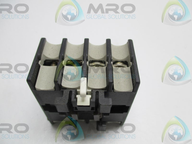KLOCKNER MOELLER 40DIL AUXILIARY CONTACT BLOCK  UNMP