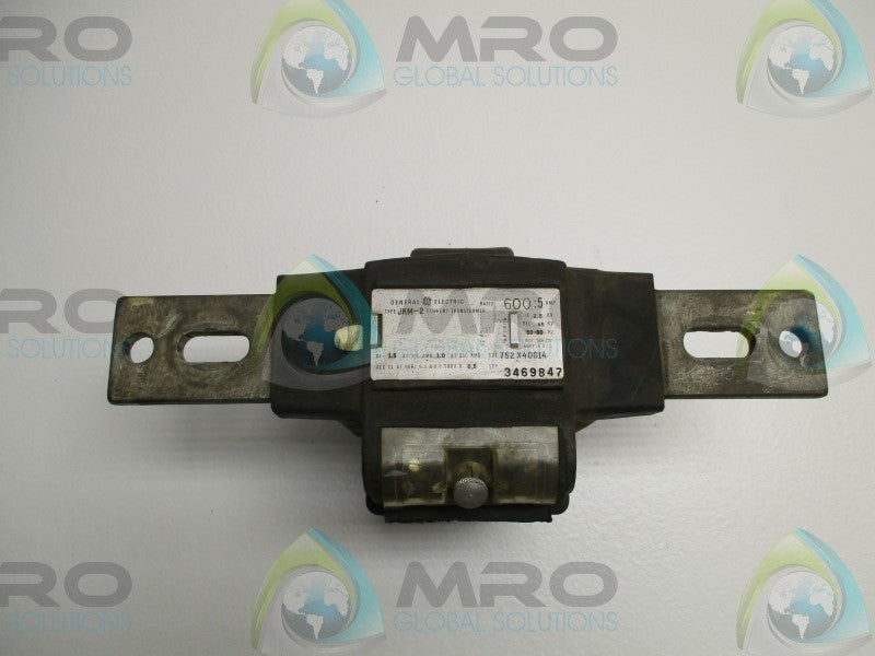 GENERAL ELECTRIC 752X40G14 JKM-2 CURRENT TRANSFORMER RATIO 600:5A  UNMP