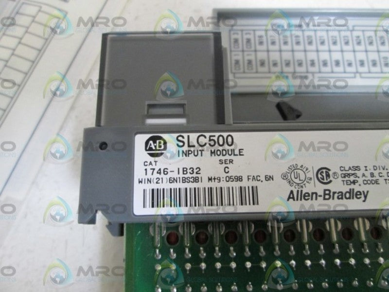 INDUSTRIAL SPARE PART INPUT MODULE 1746-IB342 SER.C  NSMP