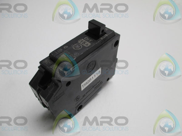 GENERAL ELECTRIC THQB1115 CIRCUIT BREAKER 15A  NSNP