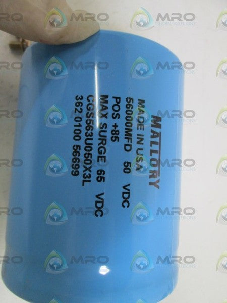 MALLORY CAPACITOR CGS563U050X3L NSMP