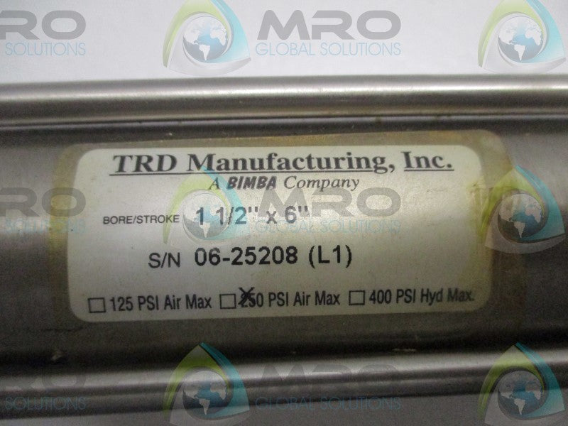 TRD MANUFACTURING 1-1/2"x6" CYLINDER  NSNP