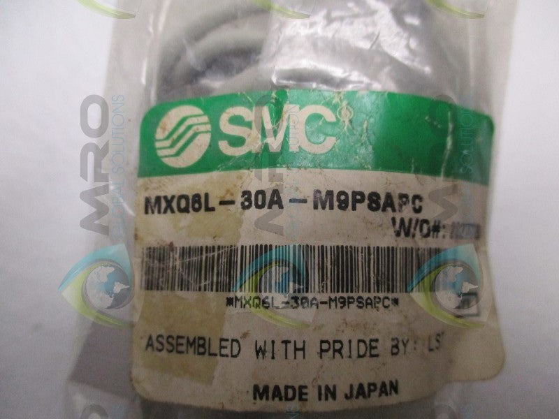 SMC MXQ6L-30A-M9PSAPC CYLINDER SLIDE TABLE  NSMP
