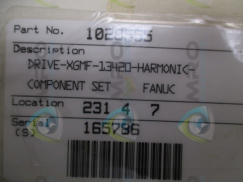 FANUC XGMF-13420 HARMONIC DRIVE GEAR UNIT  NSMP