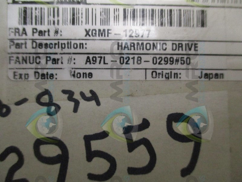 FANUC A97L-0218-0299#50 XGMF-12977 HARMONIC DRIVE GEAR UNIT  NSMP