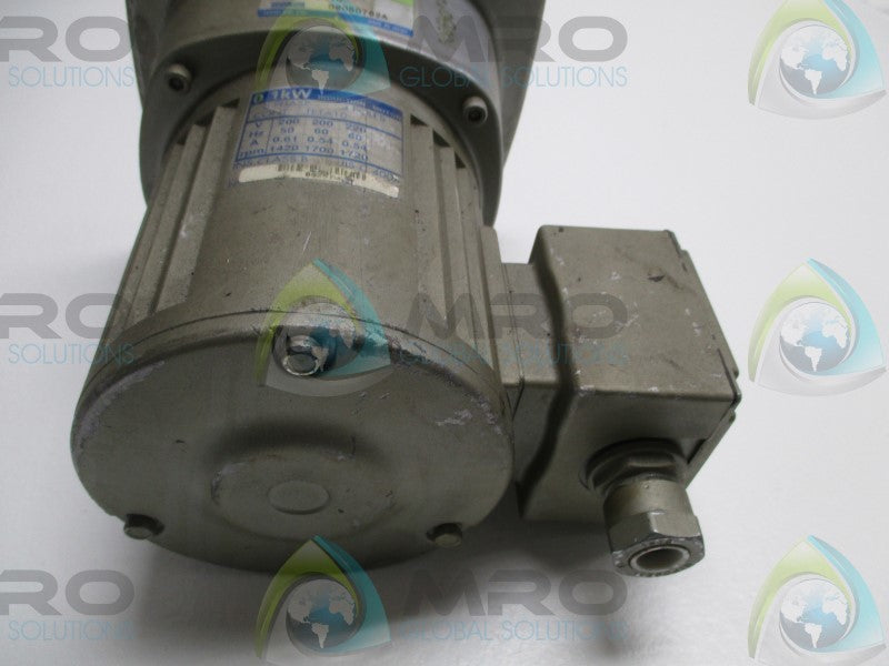 GTR G3FM-22-80-T010A MOTOR RATIO: 1:80 KW: 0.10 (REPAIRED)  NSNP