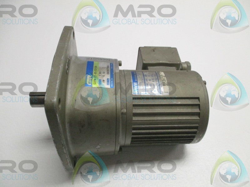 GTR G3FM-22-80-T010A MOTOR RATIO: 1:80 KW: 0.10 (REPAIRED)  NSNP