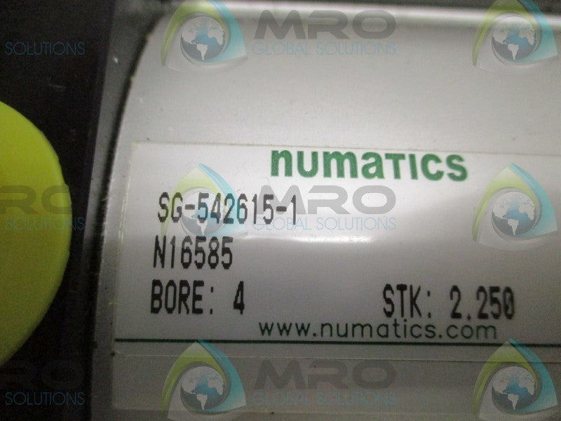 NUMATICS SG-542615-1 HYDRUALIC ACTUATOR CYLINDER  NSNP