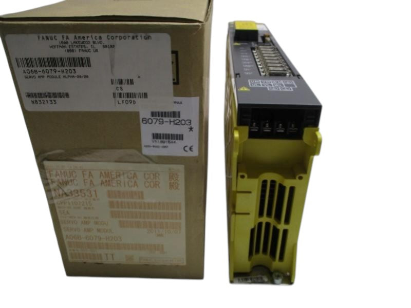 FANUC A06B-6079-H203 SERVO AMPLIFIER MODULE  NSMP