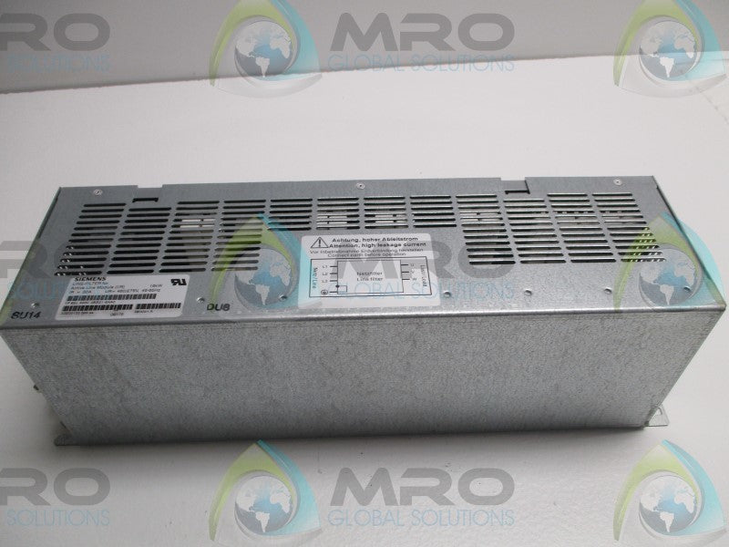 SIEMENS 6SL3000-0BE21-6AA0 3-LINE EMC FILTER  NSMP