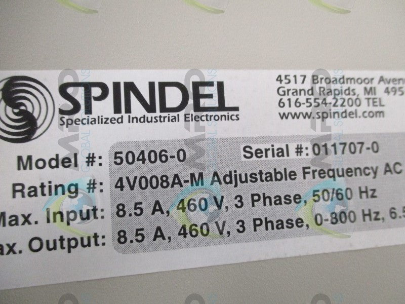 SPINDEL 50406-0 MASTER AC MOTOR DRIVE  NSMP