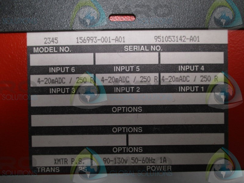 FISCHER PORTER 2345 CHART RECORDER  NSNP