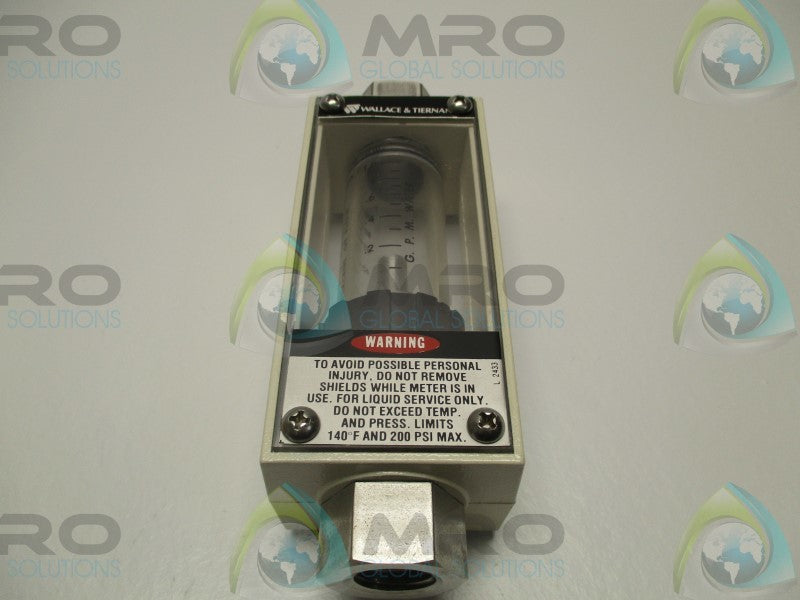 WALLACE & TIERNAM 5510A02234XXL FLOW METER 0-1.0/GPM WATER  NSMP