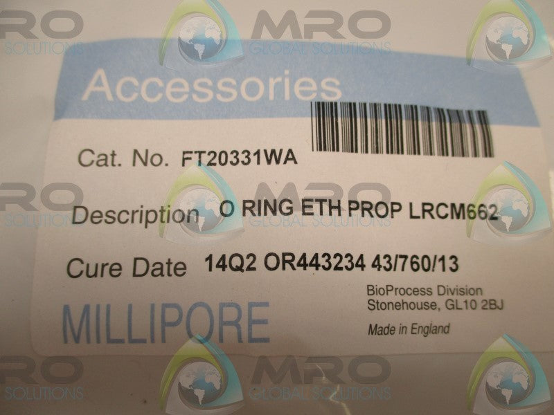 MILLIPORE FT20331WA O-RING  NSMP