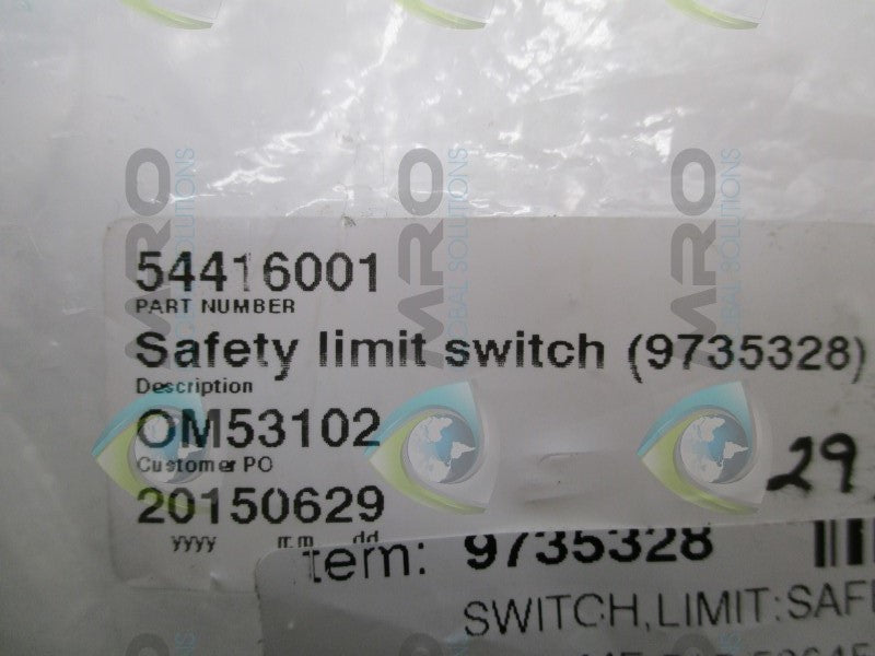 BERNSTEIN Ti2-U1Riw 54416001 SAFETY LIMIT SWITCH  NSMP