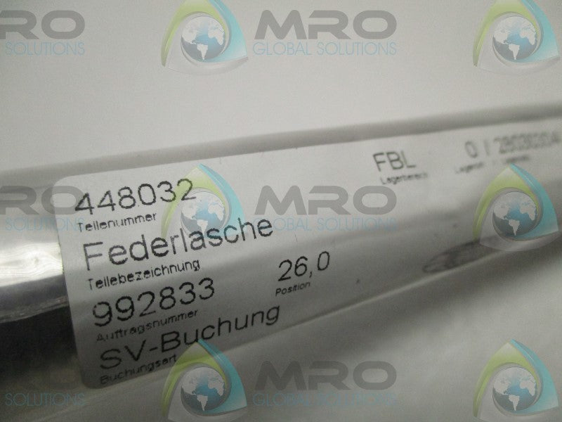 BAUSCH+STROBEL 448032 SPRING  NSMP