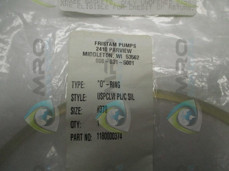 FRISTAM PUMPS 1180000374 O-RING  NSMP