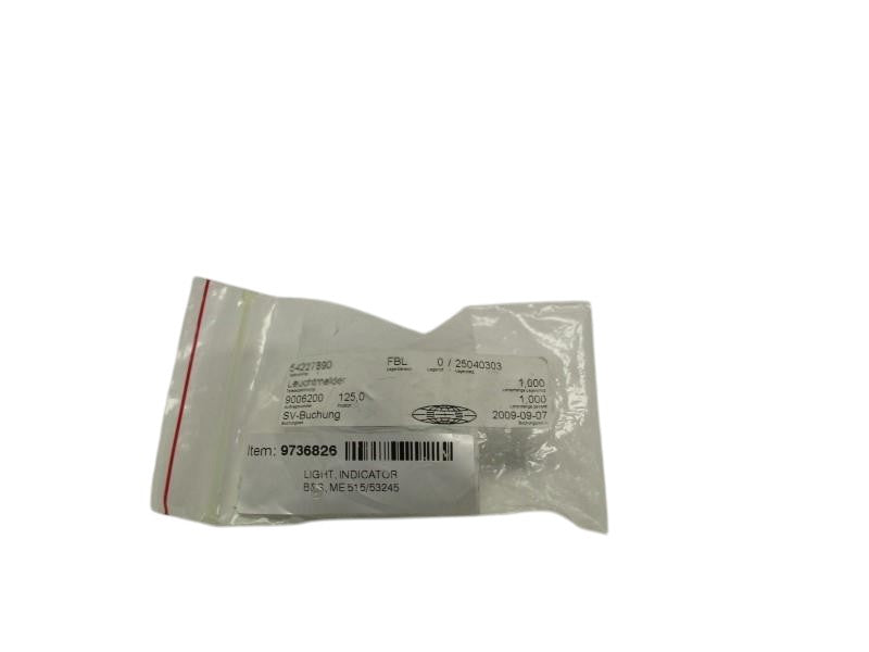 BAUSCH+STROBEL 54227890 WHITE INDICATOR LIGHT  NSMP