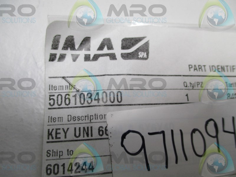 IMA 5061034000 UNI KEY  NSNP